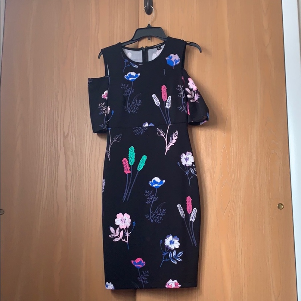Cold shoulder dress